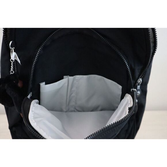 Kipling KI1206-0DH Women's Black Tonal 15" Laptop Seoul Backpack - Picture 7 of 15